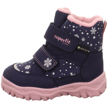 Calzado para niños Superfit Husky1 Blau/Rosa