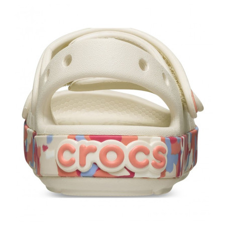 Sandalias para niños Crocs Crocband Cruiser Glow Confetti Band Sandal Summit White/Guava