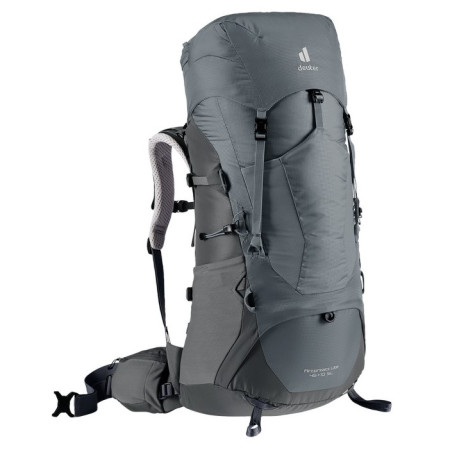 Mochila de mujer Deuter Aircontact Lite 45+10 SL gris ShaleGraphite