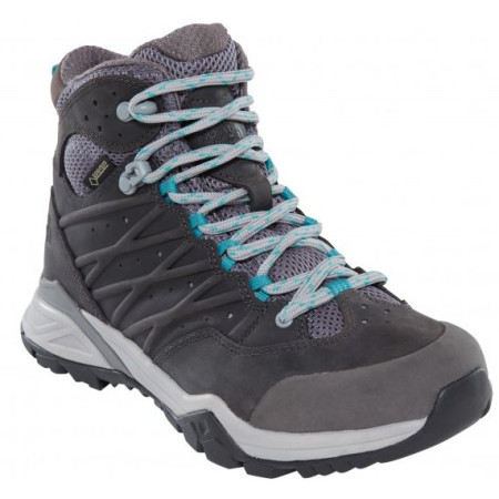 Calzado de mujer The North Face Hedgehog Hike II Mid GTX gris/verde QSilverGrey/PorcelainGreen