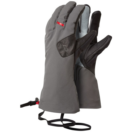 Guantes Mountain Equipment Direkt Gauntlet gris/negro MeShadow/Black