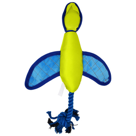 Juguete para perro Nerf Dog Launching Duck 42cm azul/amarillo modrá