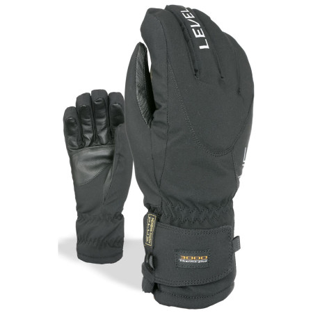 Guantes de hombre Level Alpine negro Black
