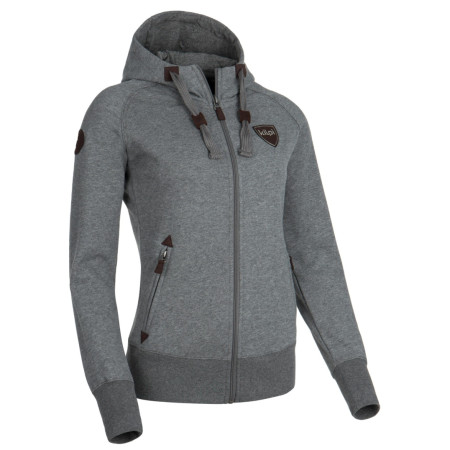 Sudadera de mujer Kilpi Reisa W gris oscuro Dgy