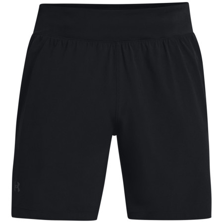 Pantalones cortos de hombre Under Armour SpeedPocket 7'' Short negro Black / Black / Reflective
