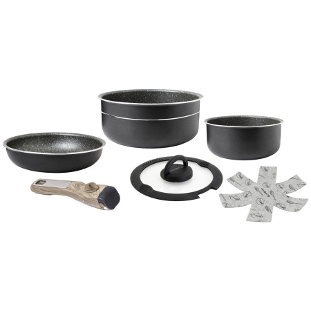 Vajilla Brunner Pirate Spacemaster Mini - 20 cm negro