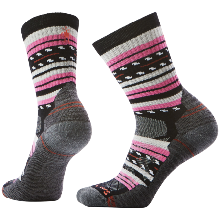 Calcetines de mujer Smartwool W Hike Light Cushion Margarita Crew negro/rosa BLACK