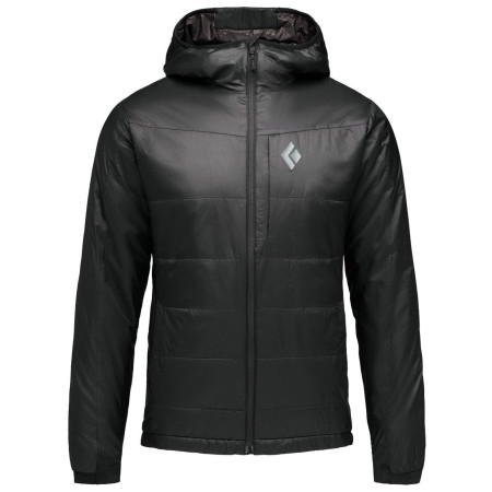 Chaqueta de hombre Black Diamond Solution 2.0 Hoody negro Black