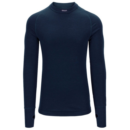 Camiseta funcional de hombre Brynje of Norway Arctic Double Shirt w/inlay azul oscuro navy