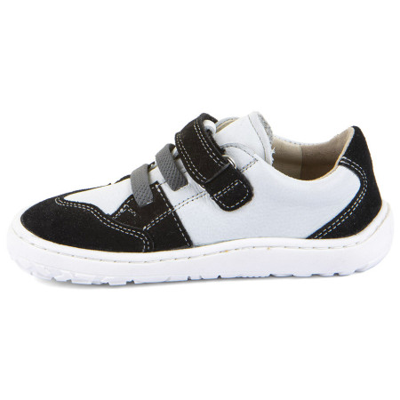 Zapatillas para niños Frodo Barefoot river White/Black