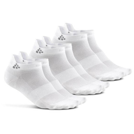 Calcetines Craft Shaftless 3-Pack blanco White