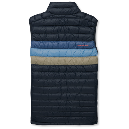 Chaleco de plumón para hombre Cotopaxi M'S Fuego Down Vest negro Carbon Stripes