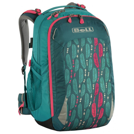 Mochila escolar Boll Smart 24 Feathers turquesa teal