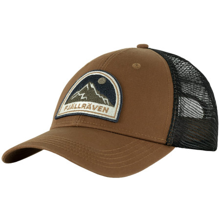 Gorra Fjällräven Badge Långtradarkeps marrón Timber Brown