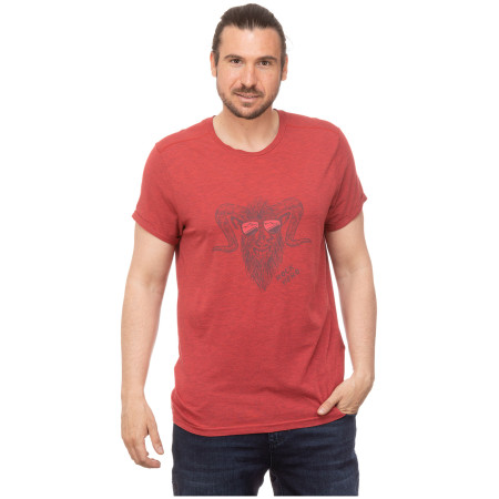 Camiseta de hombre Chillaz Arco Rock Hero rojo RedMelange