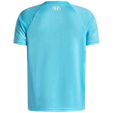Camiseta funcional para niños Under Armour UA Tech Big Logo SS Fresco Blue