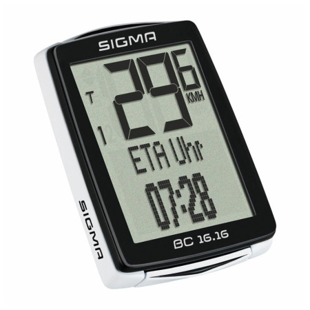 Ciclocomputador Sigma BC 16.16 drátový negro