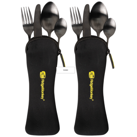 Cubierto Ridge Monkey DLX Cutlery Set Twin Pack