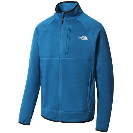 Sudadera de hombre The North Face Canyonlands Full Zip azul Banff Blue Heather