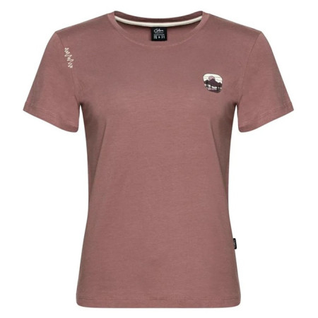 Camiseta de mujer Chillaz Iseo Sunset burdeos Wine