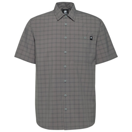 Camisa de hombre Mammut Lenni Shirt gris steel-black 00722