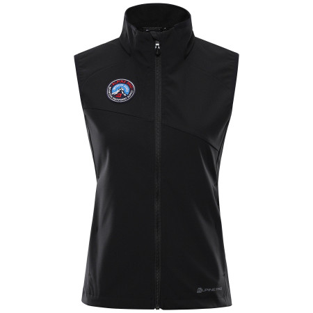 Chaleco de mujer Alpine Pro Wersa negro black