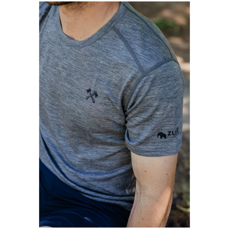 Camiseta de hombre Zulu Merino Timber 160 Short Comfy
