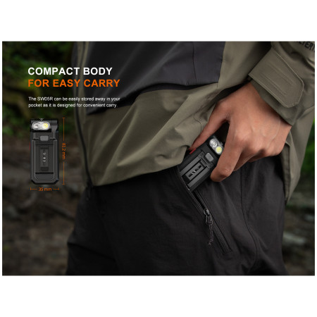 Linterna de bolsillo Fenix SW05R-RED