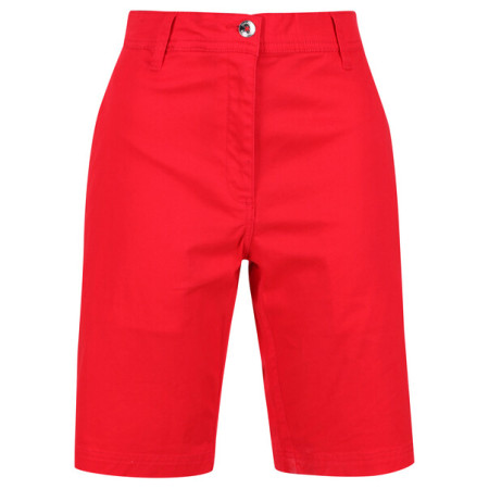 Pantalones cortos de mujer Regatta Salana Short rojo True Red