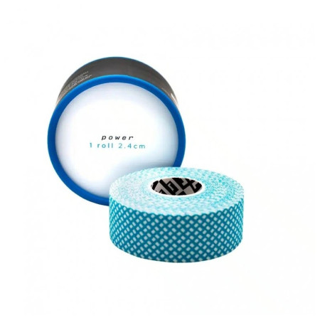 Venda adhesiva CRUX Power - 2,4 cm, 10 m azul claro