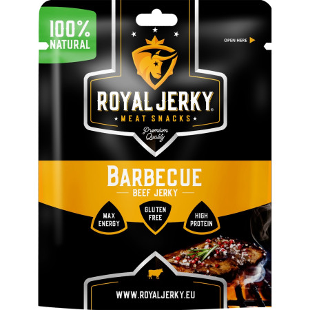 Carne seca Royal Jerky Beef Barbecue 40g