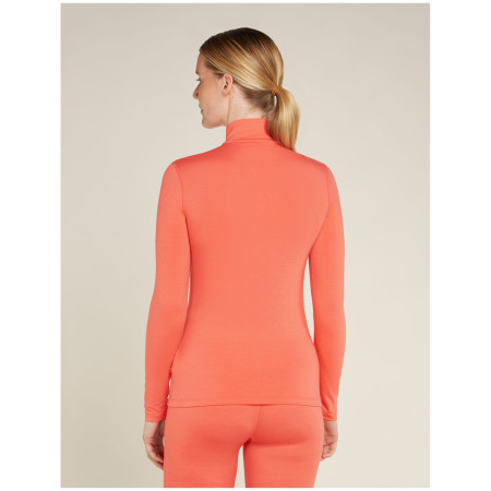 Camiseta de mujer Icebreaker W Mer Core Heavyweight LS Half Z