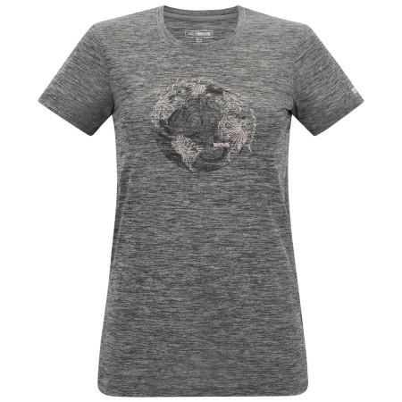 Camiseta de mujer Regatta Women's Fingal gris DkStrmMrl