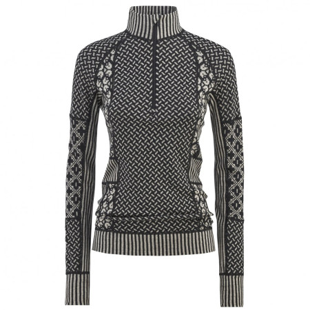 Camiseta funcional de mujer Kari Traa Smekker H/Z beige oat