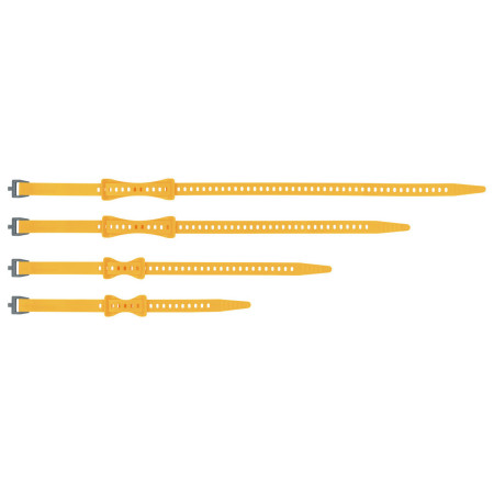 Juego de correas universales Sea to Summit Stretch-Loc Set - 20mm 4 Pack amarillo Yellow