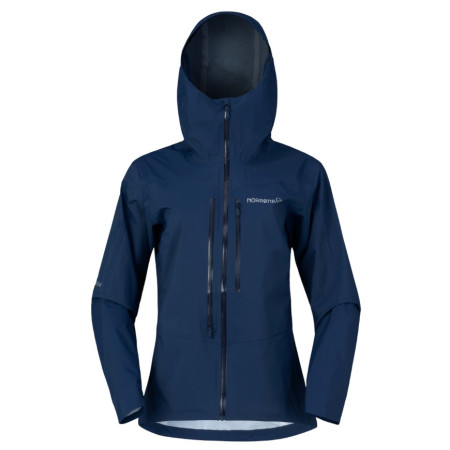 Chaqueta de mujer Norrona falketind dri1 Jacket azul Indigo Night
