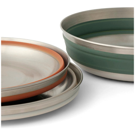 Bol plegable Sea to Summit Detour Stainless Steel Collapsible Bowl M