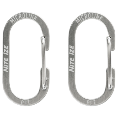 Juego de mosquetones Nite Ize MicroLink Pet Tag Carabiner - 2 Pack