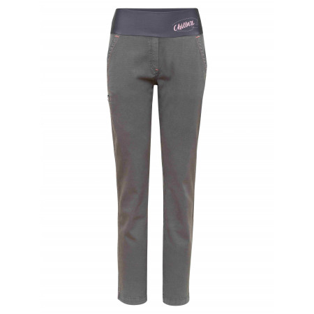 Pantalones de mujer Chillaz Helge gris/rosa DarkGray