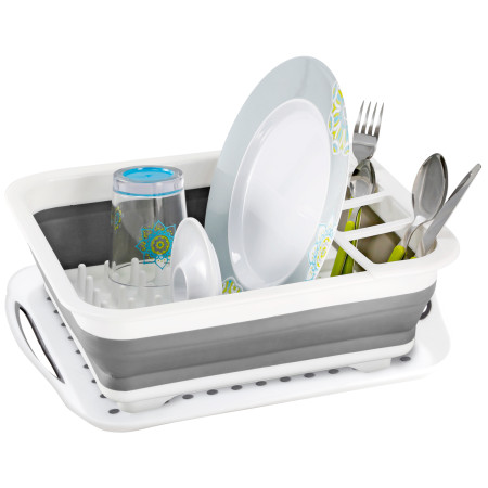 Escurreplatos Brunner Fold Away con cuenco