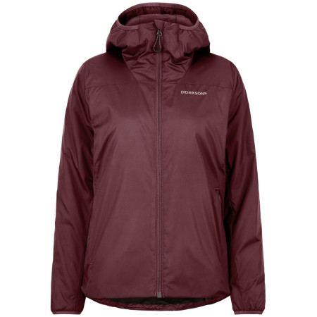 Chaqueta softshell de mujer Didriksons Karix Wns Jkt 3 burdeos Old rust