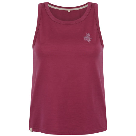 Top de mujer MOOA Merino Lyolite Edelweiss 150 rosa dark pink