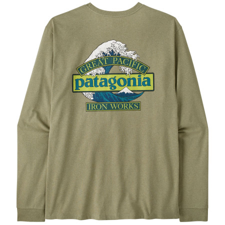 Camiseta de hombre Patagonia Long-Sleeved Great Waves Responsibili-Tee
