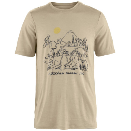 Camiseta de hombre Fjällräven Hoja Lugnt Wool T-shirt M