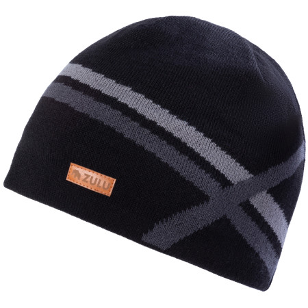 Gorro de hombre Zulu Qulio negro/gris Black/Grey