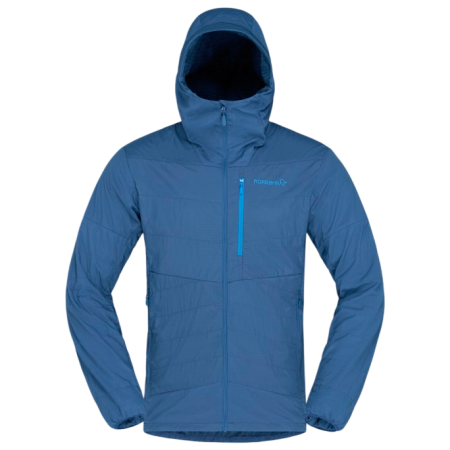 Chaqueta outdoor para hombre Norrona Lyngen Thermo 100Active Zip Hood azul oscuro Dark Blue