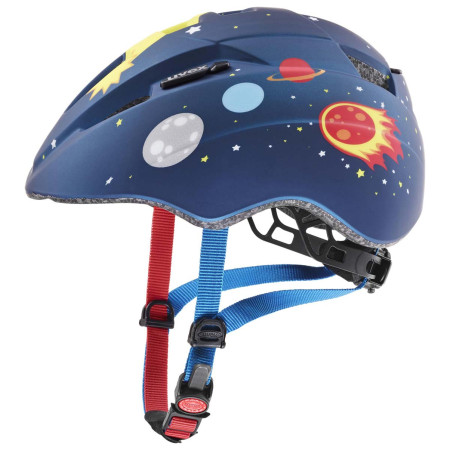 Casco de ciclismo para niños Uvex Kid 2 Cc azul Dark Blue Rocket Mat (46-52)