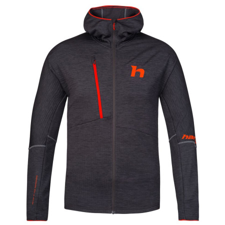 Sudadera de hombre Hannah Niro Hoody negro anthracite mel