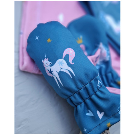 Manoplas de invierno para niños WAMU Jednorožci