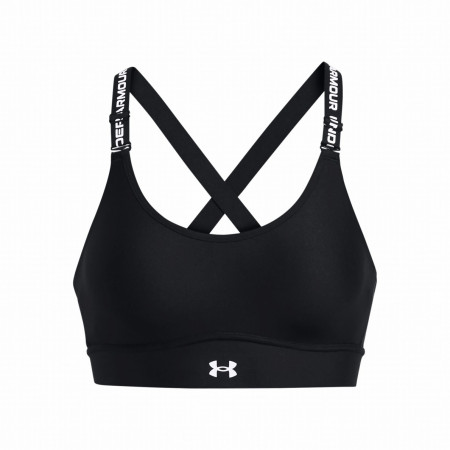 Sujetador Under Armour Infinity Mid 2.0 Bra negro/blanco Black/White